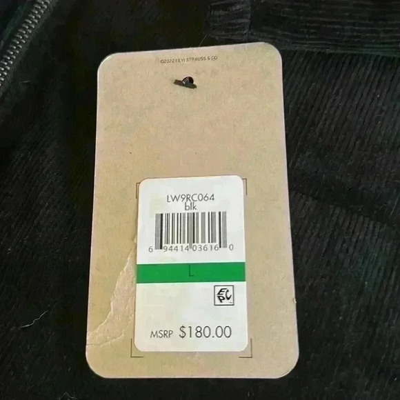 Levi's®Corduroy Stand Collar Puffer - Picture 7 of 7